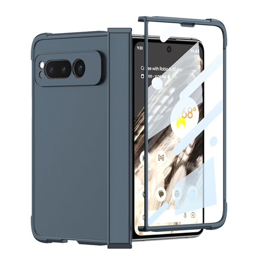 For Google Pixel Fold GKK Skin Feel Airbag Hinge Shockproof Phone Case(Green) - Google Cases by GKK | Online Shopping South Africa | PMC Jewellery