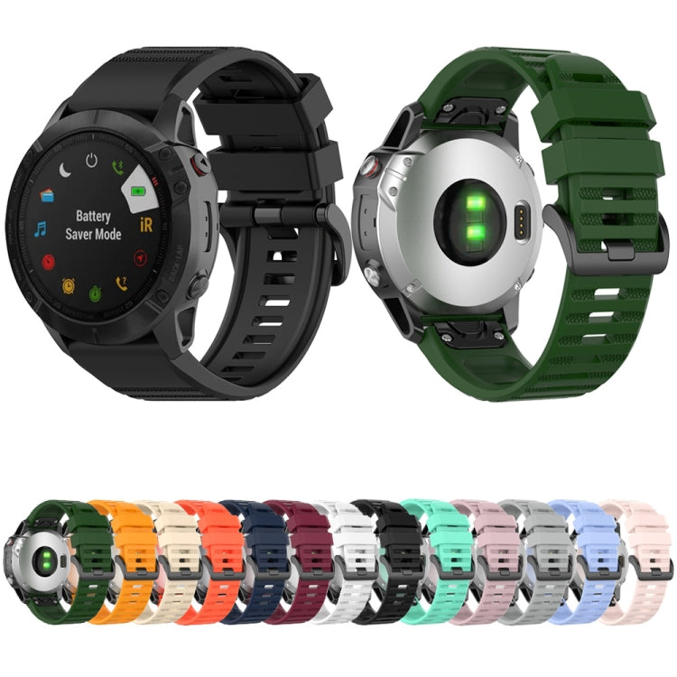 Compatible with Garmin Fenix 7 Pro 47mm Sports Silicone Watch Band(Light Blue) - free shipping - PMC TechLife - Order now!