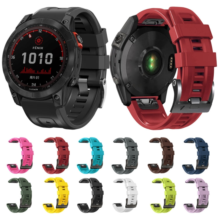 Compatible with Garmin Epix Pro 47mm Sport Pure Color Silicone Watch Band(Sky Blue) - free shipping - PMC TechLife - Order now!
