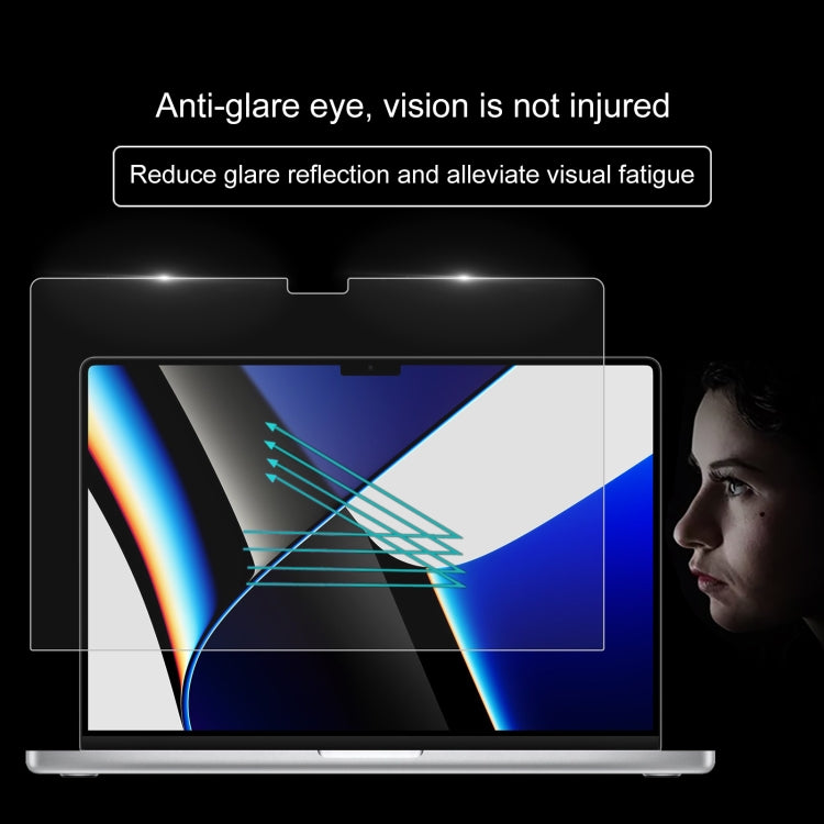 For MacBook Pro 16.2 inch A2485/A2780 25pcs 9H Laptop Screen Explosion-proof Tempered Glass Protective Film - Screen Protectors by PMC TechLife | Online Shopping South Africa | PMC TechLife