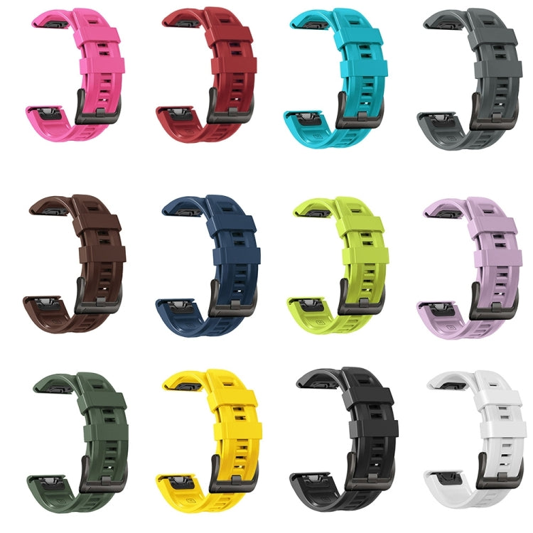 Compatible with Garmin Instinct 2X Solar Sport Pure Color Silicone Watch Band(Light Purple) - free shipping - PMC TechLife - Order now!