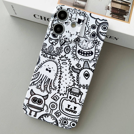 For iPhone 11 Painted Pattern Precise Hole PC Phone Case(Bottle Monster) - iPhone 11 Cases by PMC Jewellery | Online Shopping South Africa | PMC Jewellery