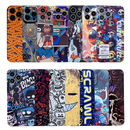 For iPhone 14 Plus Painted Pattern Precise Hole PC Phone Case(Bottle Monster) - iPhone 14 Plus Cases by PMC Jewellery | Online Shopping South Africa | PMC Jewellery