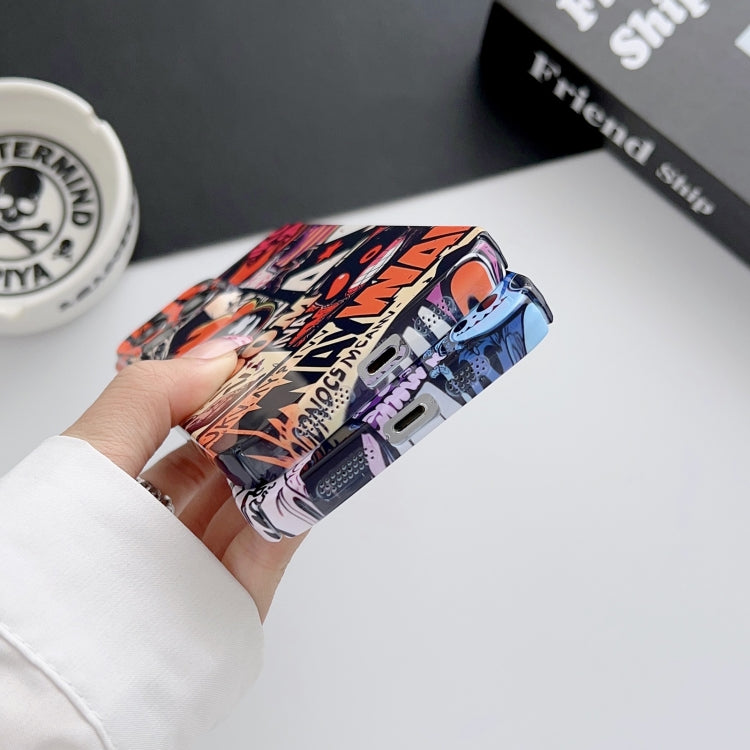 For iPhone 13 Painted Pattern Precise Hole PC Phone Case(Vacationer) - iPhone 13 Cases by PMC TechLife | Online Shopping South Africa | PMC TechLife