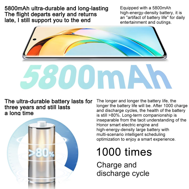 Honor X50 5G, 108MP Camera, 6.78 inch MagicOS 7.1.1 Snapdragon 6 Gen1 Octa Core up to 2.2GHz, Network: 5G, OTG, Not Support Google Play, Memory:8GB+256GB(Blue) - free shipping - PMC TechLife - Order now!