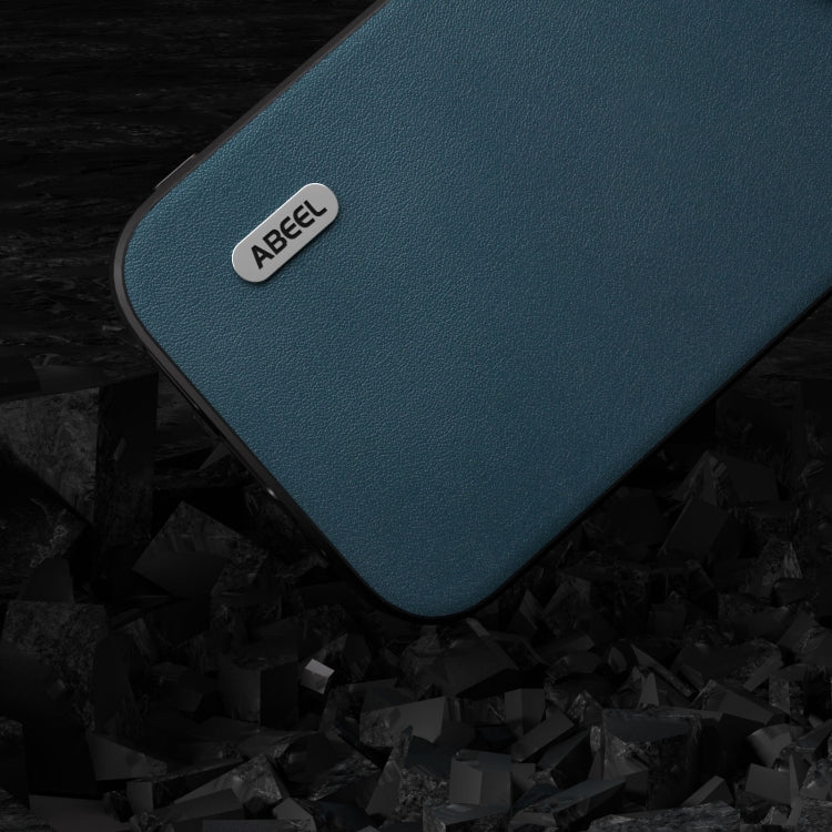 For Samsung Galaxy S23 FE 5G ABEEL Genuine Leather Xiaoya Series Phone Case(Dark Green) - free shipping - PMC TechLife - Order now!