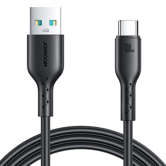 JOYROOM SA26-AC6 Flash Charge Series 100W USB to USB-C / Type-C Fast Charging Data Cable, Cable Length:1m(Black) - USB-C & Type-C Cable by JOYROOM | Online Shopping South Africa | PMC Jewellery