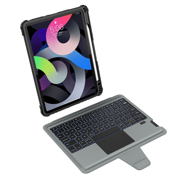For iPad Air 2020 10.9/Air 2022 10.9/Pro 11 Nillkin Bumper Combo Keyboard Case with Backlight - free shipping - PMC TechLife - Order now!