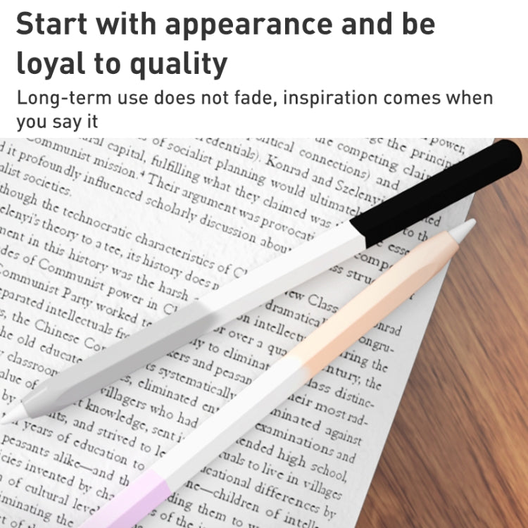For Apple Pencil 1 LOVE MEI Rainbow Liquid Silicone Protective Pen Case(Blue) - Pencil Accessories by LOVE MEI | Online Shopping South Africa | PMC TechLife