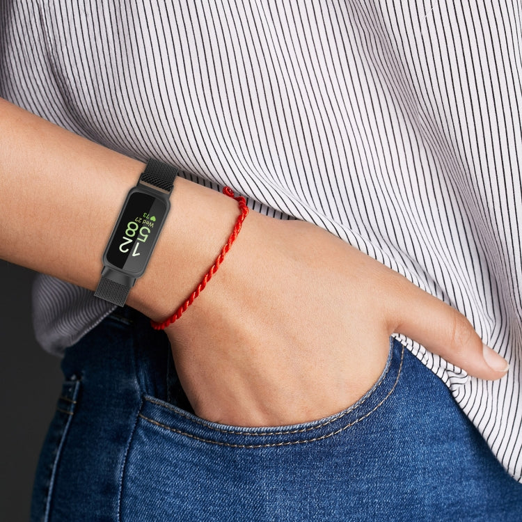 For Fitbit Inspire 3 Milanese Metal Watch Band(Silver) - Watch Bands by PMC TechLife | Online Shopping South Africa | PMC TechLife | Buy Now Pay Later Mobicred