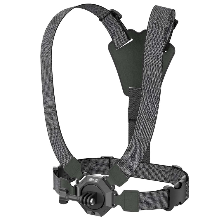 STARTRC Action Camera Magnetic Quick Release Bracket POV View Chest Strap(Black) - Chest Belt by STARTRC | Online Shopping South Africa | PMC Jewellery