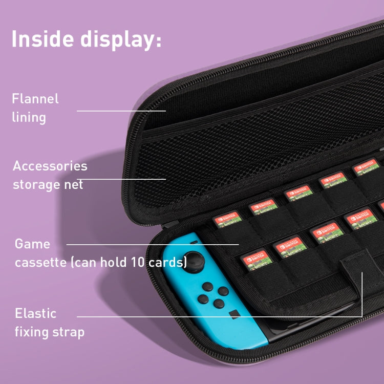 For Nintendo Switch Game Console Dragon Claw Pattern Storage Bag(Blue) - Bags by PMC TechLife | Online Shopping South Africa | PMC TechLife