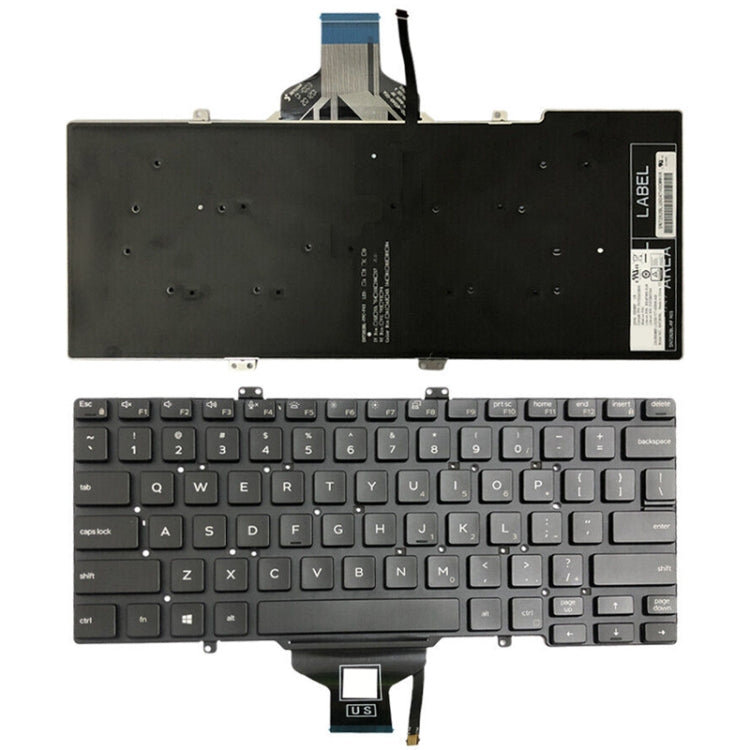 For Dell Latitude 7400 / 3400 US Version Backlight Keyboard - Replacement Keyboards by PMC TechLife | Online Shopping South Africa | PMC TechLife | Buy Now Pay Later Mobicred