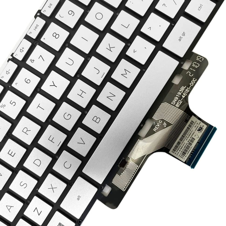 For HP Pavilion X360 / 14-DW US Version Backlight Keyboard - Replacement Keyboards by PMC TechLife | Online Shopping South Africa | PMC TechLife