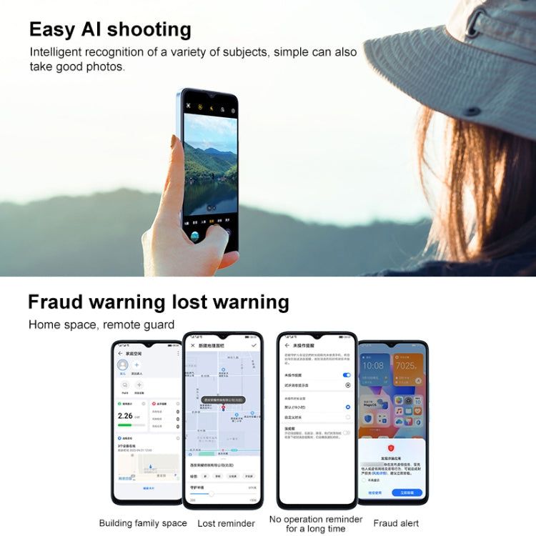 Honor Play 40C 5G, 6GB+128GB, 108MP Camera, 6.56 inch MagicOS 7.1 Snapdragon 480 Plus Octa Core up to 2.2GHz, Network: 5G, Not Support Google Play(Magic Night Black) - free shipping - PMC TechLife - Order now!