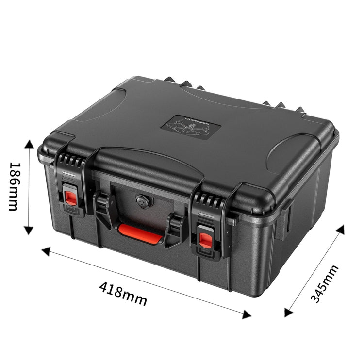 For DJI Air 3 / RC2 / N2 STARTRC Waterproof PP Drone Kit Suitcase Storage Box(Black) - free shipping - PMC TechLife - Order now!