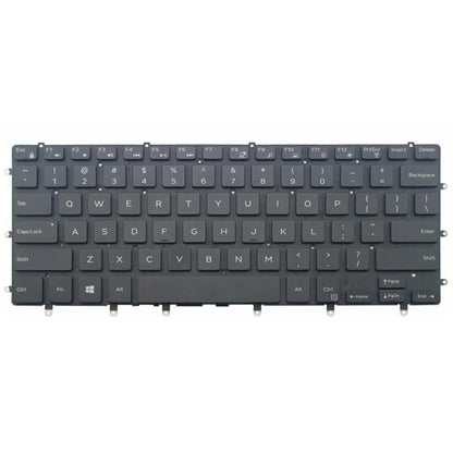 For Dell 5510 M5510 15-7558 7568 XPS 15-9550 US Version Laptop Keyboard(Black) - Dell Spare Parts by PMC Jewellery | Online Shopping South Africa | PMC Jewellery