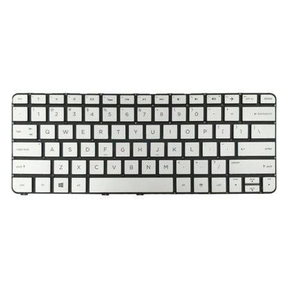 For HP X360 13-4000 US Version Laptop Backlight Keyboard(Silver) - HP Spare Parts by PMC Jewellery | Online Shopping South Africa | PMC Jewellery