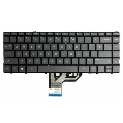 For HP 13-W Brown US Version Laptop Keyboard - HP Spare Parts by PMC Jewellery | Online Shopping South Africa | PMC Jewellery