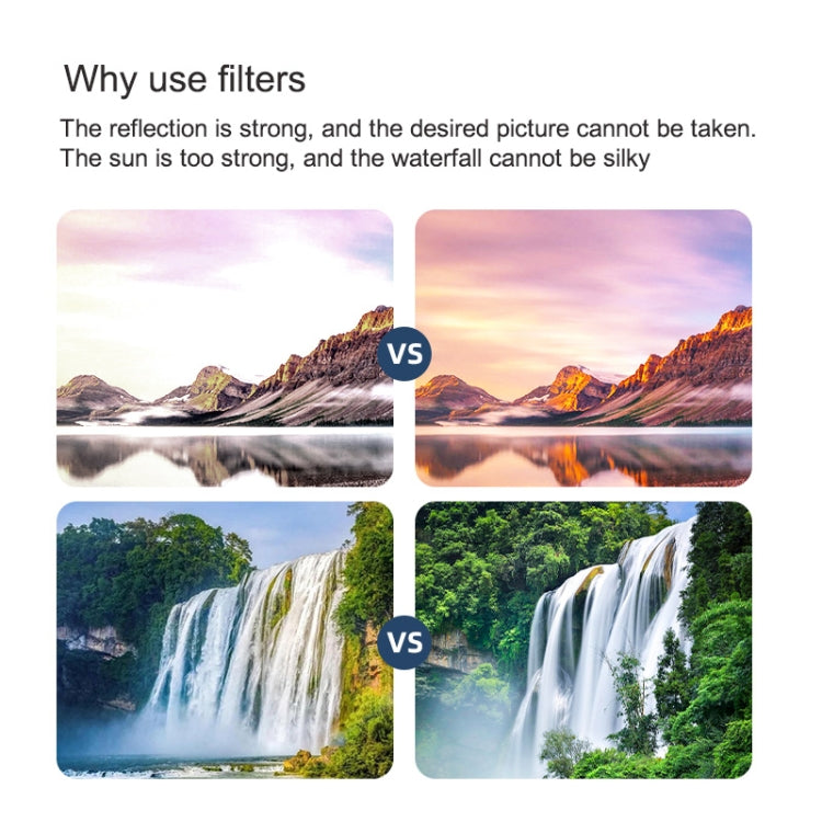 STAR Filter Action Camera Lens Filter For GoPro Hero11 Black / Hero11 Black mini / HERO10 Black / HERO9 Black - free shipping - PMC TechLife - Order now!