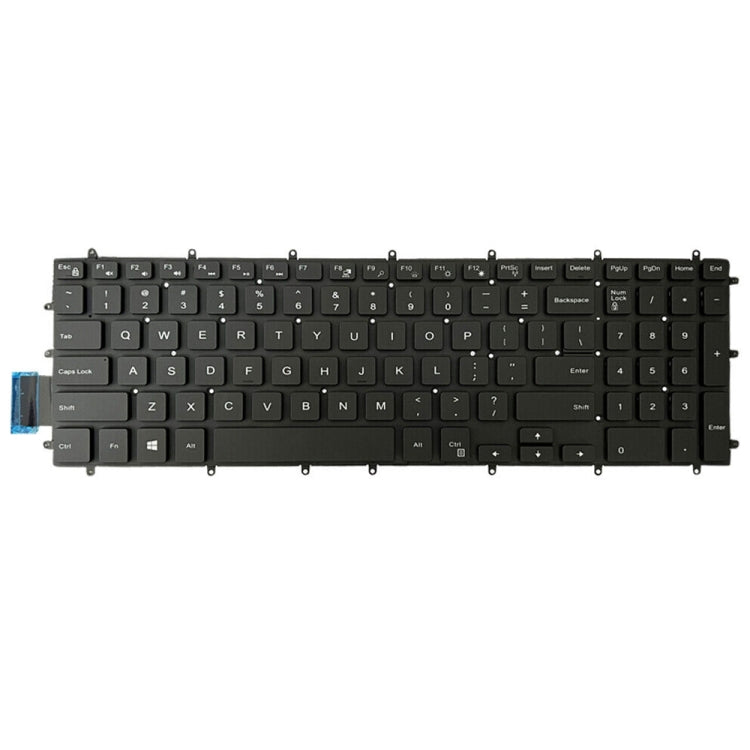 US Version White Word Laptop Keyboard For Dell G3 3579 3779 / G5 5587 / G7 7588(Black) - Dell Spare Parts by PMC TechLife | Online Shopping South Africa | PMC TechLife