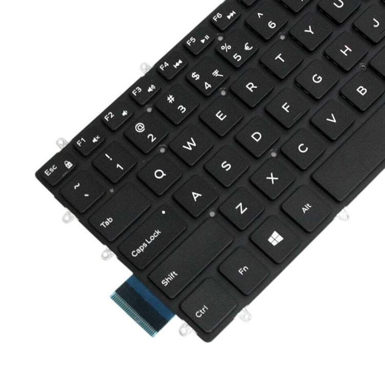 US Version White Word Laptop Keyboard For Dell G3 3579 3779 / G5 5587 / G7 7588(Black) - Dell Spare Parts by PMC TechLife | Online Shopping South Africa | PMC TechLife