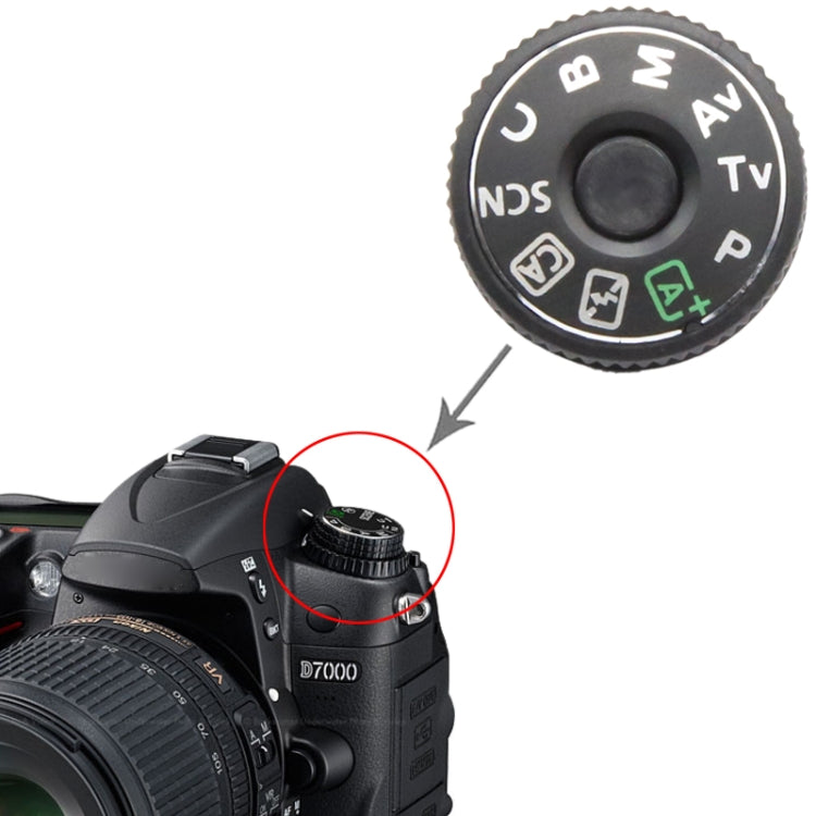 For Nikon D7000 Mode Dial - Mode Dial by PMC Jewellery | Online Shopping South Africa | PMC Jewellery