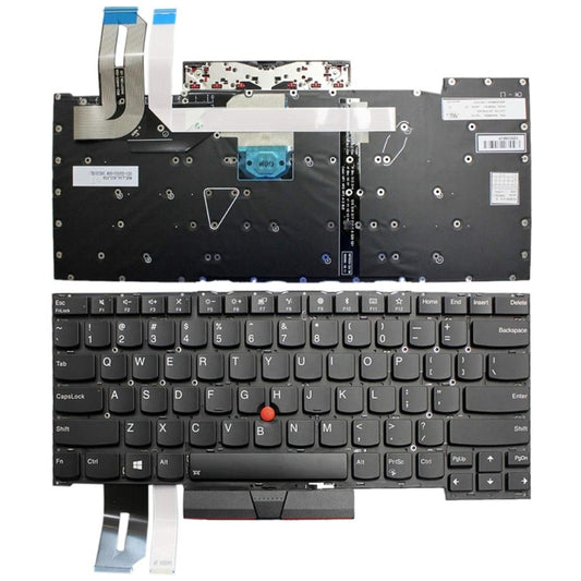 For Lenovo Thinkpad T490S T495S E490S US Version Laptop Keyboard - Lenovo Spare Parts by PMC Jewellery | Online Shopping South Africa | PMC Jewellery