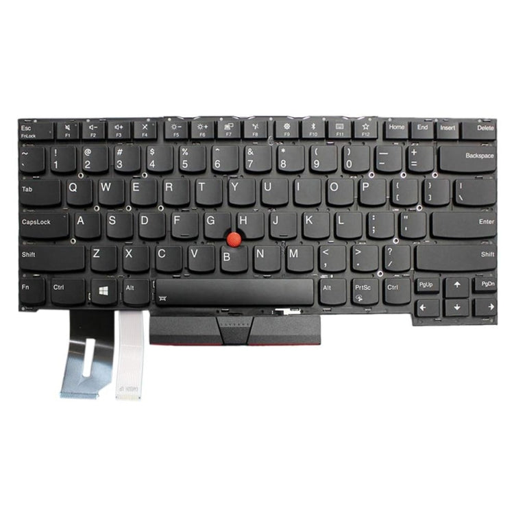 For Lenovo Thinkpad T490S T495S E490S US Version Laptop Keyboard - Lenovo Spare Parts by PMC Jewellery | Online Shopping South Africa | PMC Jewellery