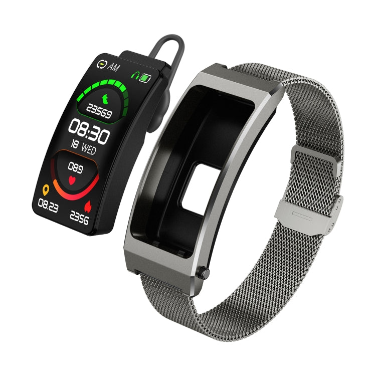 K13S 1.14 inch TFT Screen Milanese Metal Strap Smart Call Bracelet Supports Sleep Management / Blood Oxygen Monitoring(Tarnish) - free shipping - PMC TechLife - Order now!