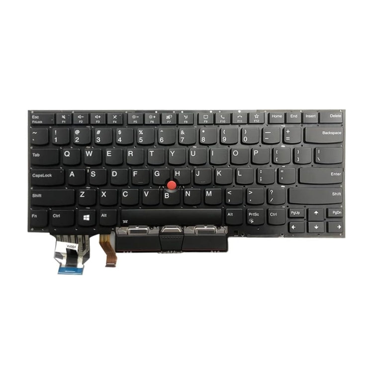 For Lenovo X1C 2019 US Version Backlight Laptop Keyboard - Lenovo Spare Parts by PMC Jewellery | Online Shopping South Africa | PMC Jewellery