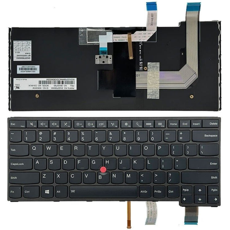 For Lenovo Thinkpad S3 Yoga 14 US Version Backlight Laptop Keyboard - Lenovo Spare Parts by PMC Jewellery | Online Shopping South Africa | PMC Jewellery