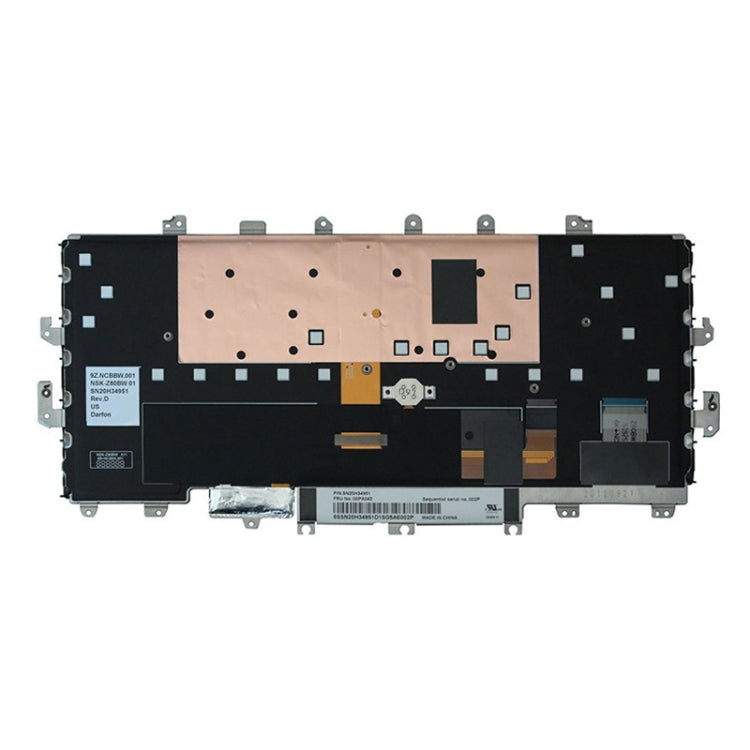 For Lenovo IBM ThinkPad X1 / Yoga X1C 4th US Version Backlight Laptop Keyboard - Lenovo Spare Parts by PMC Jewellery | Online Shopping South Africa | PMC Jewellery