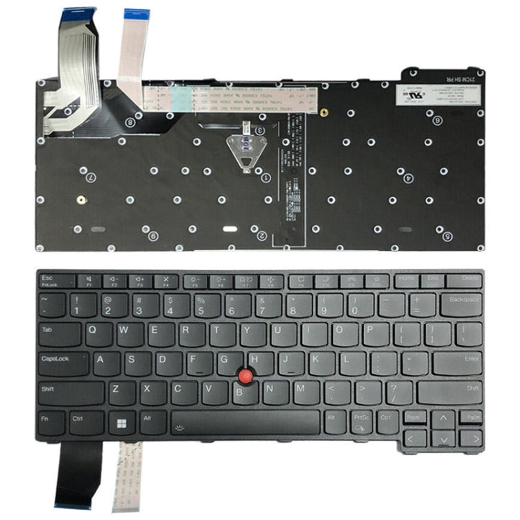 For Lenovo ThinkPad X13 Gen 2 US Version Backlight Laptop Keyboard - Lenovo Spare Parts by PMC Jewellery | Online Shopping South Africa | PMC Jewellery