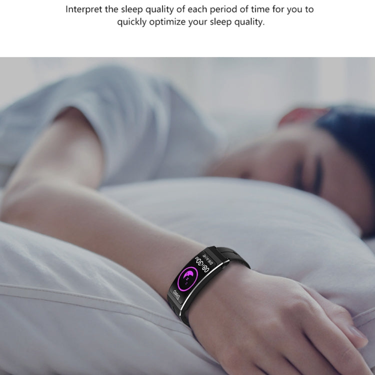 K13S 1.14 inch TFT Screen Silicone Strap Smart Calling Bracelet Supports Sleep Management/Blood Oxygen Monitoring(Black) - Smart Wristbands by PMC TechLife | Online Shopping South Africa | PMC TechLife | Buy Now Pay Later Mobicred