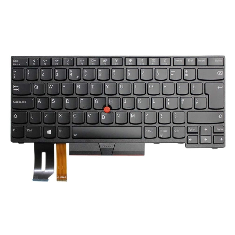 For Lenovo Thinkpad  T480s E480 L480 UK Version Backlight Laptop Keyboard - Lenovo Spare Parts by PMC Jewellery | Online Shopping South Africa | PMC Jewellery