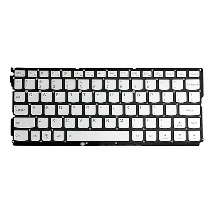 For Lenovo Yoga 900S-12ISK US Version Laptop Keyboard(Silver) - Lenovo Spare Parts by PMC Jewellery | Online Shopping South Africa | PMC Jewellery