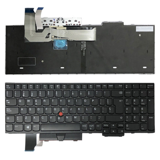 For Lenovo ThinkPad E580 / L580 / E585 Spanish Version Backlight Laptop Keyboard - Lenovo Spare Parts by PMC Jewellery | Online Shopping South Africa | PMC Jewellery