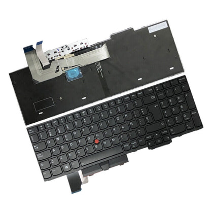 For Lenovo ThinkPad E580 / L580 / E585 Spanish Version Backlight Laptop Keyboard - Lenovo Spare Parts by PMC Jewellery | Online Shopping South Africa | PMC Jewellery