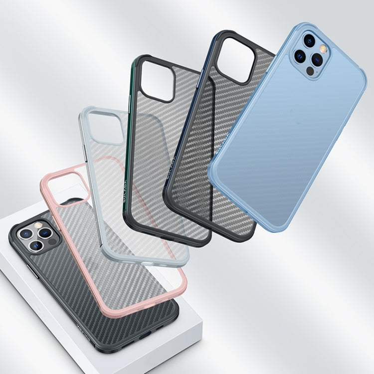 For iPhone 13 Pro Max SULADA Luxury 3D Carbon Fiber Textured Metal + TPU Frame Phone Case(Sierra Blue) - iPhone 13 Pro Max Cases by SULADA | Online Shopping South Africa | PMC TechLife