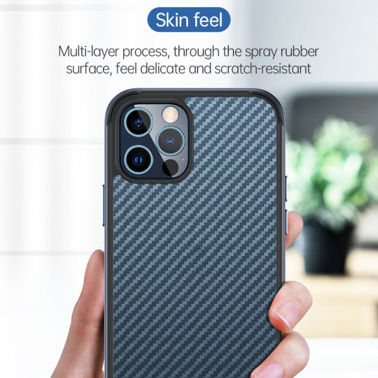 For iPhone 13 Pro SULADA Luxury 3D Carbon Fiber Textured Metal + TPU Frame Phone Case(Dark Green) - iPhone 13 Pro Cases by SULADA | Online Shopping South Africa | PMC TechLife | Buy Now Pay Later Mobicred