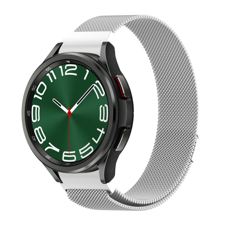 For Samsung Galaxy Watch 6 / 6 Classic Milan Magnetic Metal Watch Band(Silver) - free shipping - PMC TechLife - Order now!