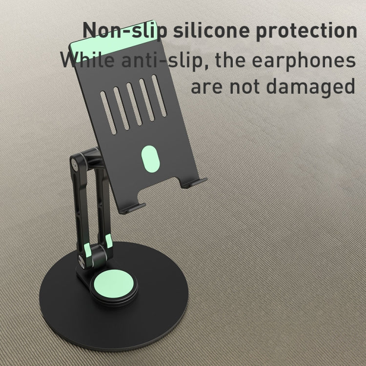 R-JUST HZ40 Mechanical Lift Tablet Desktop Stand(Black) - Desktop Holder by R-JUST | Online Shopping South Africa | PMC TechLife | Buy Now Pay Later Mobicred