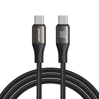 JOYROOM SA25-CC5 100W USB-C/Type-C to USB-C/Type-C Fast Charge Data Cable, Length:3m(Black) - USB-C & Type-C Cable by JOYROOM | Online Shopping South Africa | PMC Jewellery