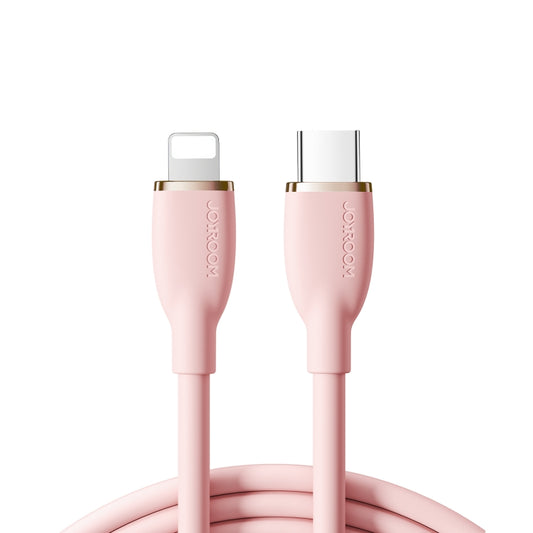 JOYROOM SA29-CL3 30W USB-C/Type-C to 8 Pin Liquid Silicone Fast Charging Data Cable, Length: 1.2m(Pink) - 2 in 1 Cable by JOYROOM | Online Shopping South Africa | PMC Jewellery