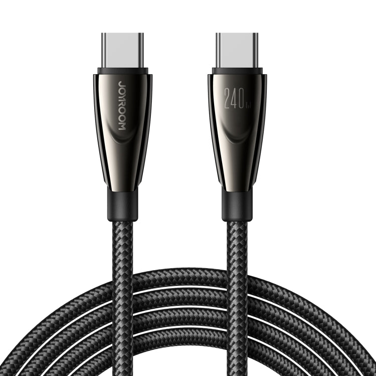 JOYROOM SA31-CC5 240W USB-C/Type-C to USB-C/Type-C Fast Charge Data Cable, Length: 1.2m(Black) - USB-C & Type-C Cable by JOYROOM | Online Shopping South Africa | PMC Jewellery