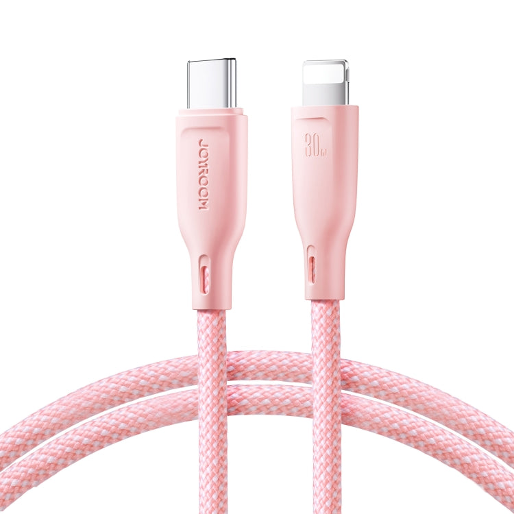 JOYROOM SA34-CL3 30W USB-C/Type-C to 8 Pin Fast Charge Data Cable, Length: 1m(Pink) - 2 in 1 Cable by JOYROOM | Online Shopping South Africa | PMC Jewellery