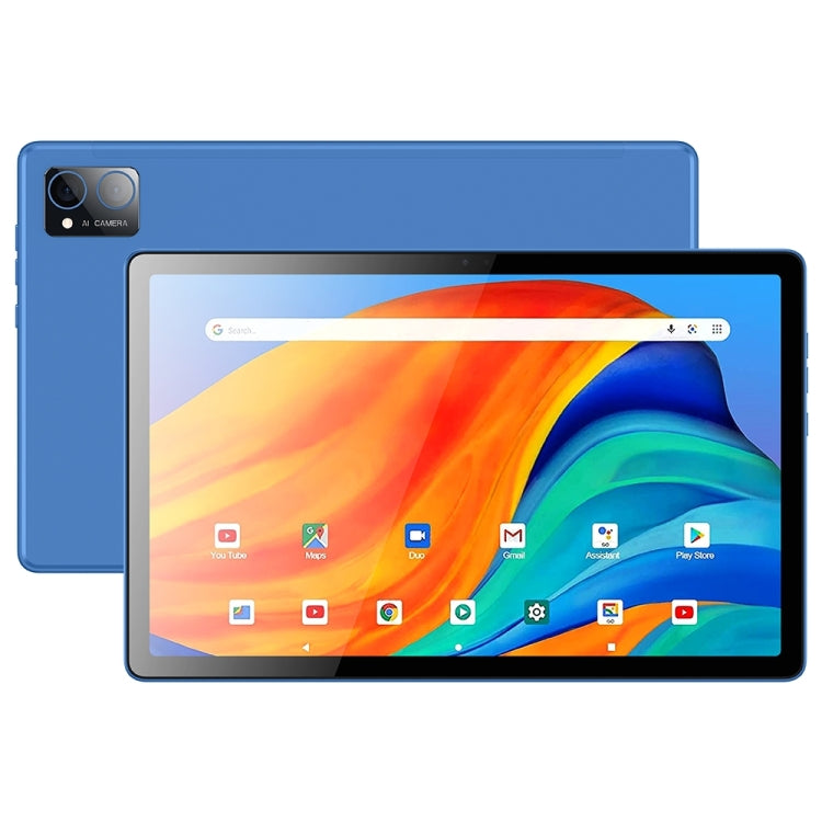 BDF P60 4G LTE Tablet PC 10.1 inch, 8GB+128GB, Android 11 MTK6755 Octa Core, Support Dual SIM, EU Plug(Blue) - free shipping - PMC TechLife - Order now!