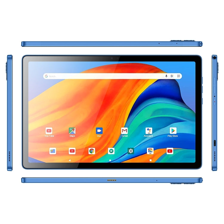 BDF P60 4G LTE Tablet PC 10.1 inch, 8GB+128GB, Android 11 MTK6755 Octa Core, Support Dual SIM, EU Plug(Blue) - free shipping - PMC TechLife - Order now!