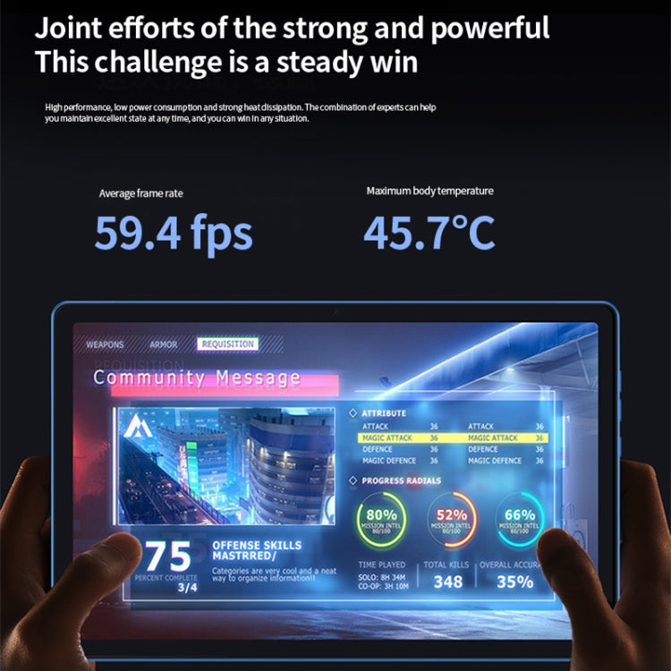 BDF P60 4G LTE Tablet PC 10.1 inch, 8GB+128GB, Android 11 MTK6755 Octa Core, Support Dual SIM, EU Plug(Grey) - free shipping - PMC TechLife - Order now!